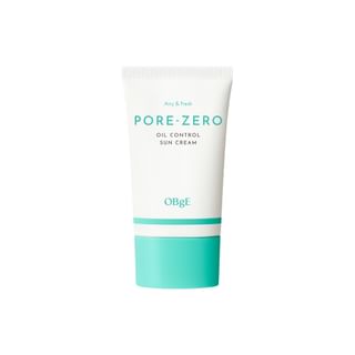 Obge - Pore Zero Oil Control Sun Cream 50Ml
