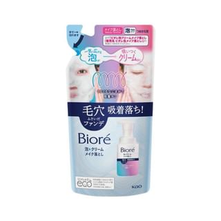 Kao - Biore Makeup Remover Foam Cream 170ml Refill