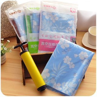 Momoi Floral Print Vacuum Garment Bag