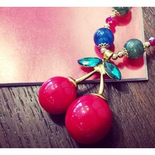 maxine Cherry Necklace