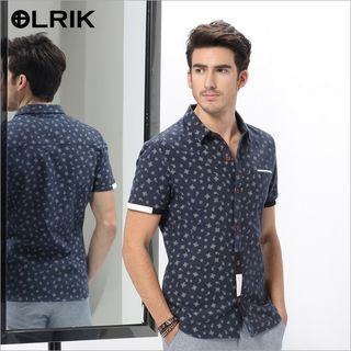 OLRIK Short-Sleeve Print Shirt