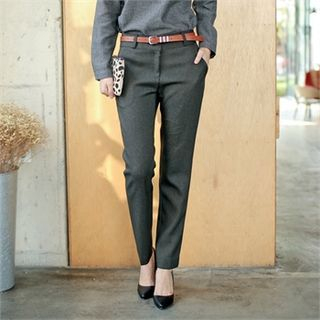 Styleberry Flat-Front Dress Pants