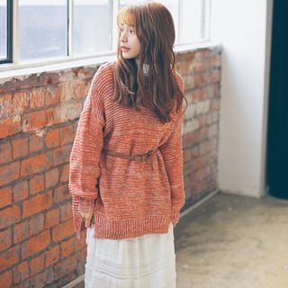 Porta Plain Long Loose-Fit Sweater