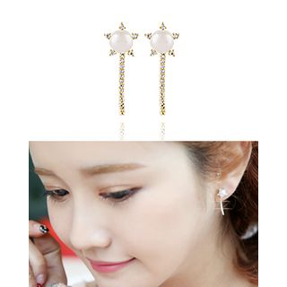 Miss21 Korea Star-Shape Earrings