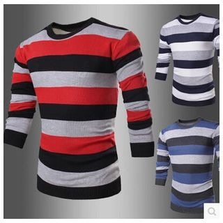 Hansel Stripe Long-Sleeve Knit Top