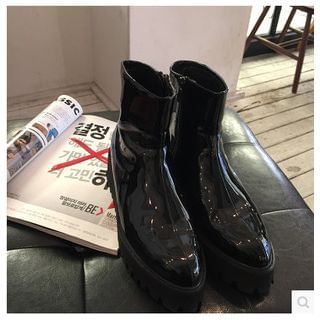 BAYO Platform Glitter Short Boots