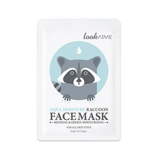 lookATME - Aqua Moisture Raccoon Face Mask 20ml x 1 sheet