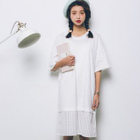 Elbow-Sleeve Panel Dress от YesStyle.com INT Elbow-Sleeve Panel Dress от YesStyle.com INT