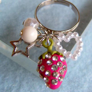 MyLittleThing Sweetie Shiny Straberry Ring