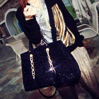 LineShow Sequined Tote