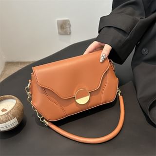 Panel Flap Shoulder Bag