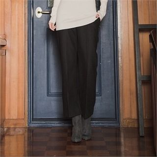 O.JANE Wool Blend Wide-Leg Dress Pants