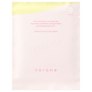 to/one - Dream Flora VC Shot Mask 5 pcs
