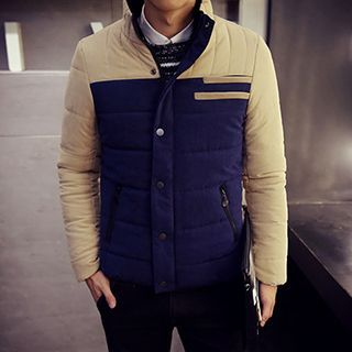 maxhomme Color Block Padded Jacket