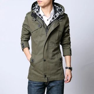 Bay Go Mall Hooded Zip Jacket