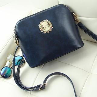 Pandabada Faux-Leather Cross Bag