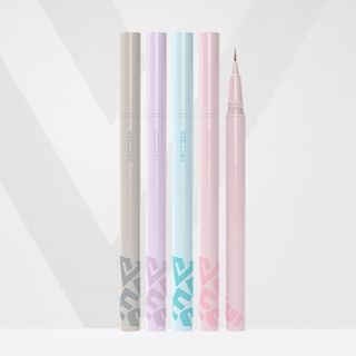 Veecci - Colorful Liquid Eyeliner / Smiling Aegyosal Eyeliner - 4 Colors D03# Taupe Brown - 0.6Ml