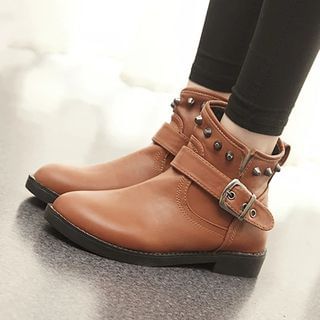 SouthBay Shoes Studded Short Boots
