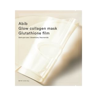 Abib - Glow Collagen Mask Glutathione Film 38G X 1 Sheet
