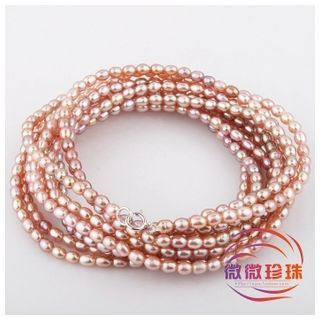 ViVi Pearl Freshwater Pearl Layered Bracelet