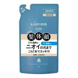 Mandom - Lucido Whole Body Deodorant Wash 380ml Refill