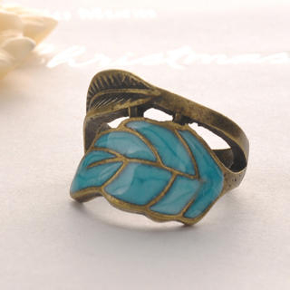 Fit-to-Kill Big Leaf Ring Copper - One Size