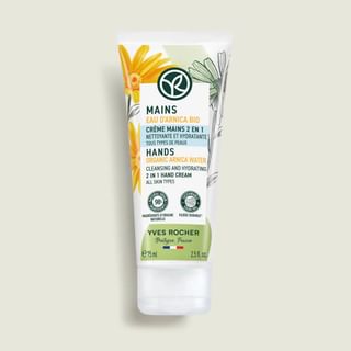 Yves Rocher - 2 In 1 Cleansing & Hydrating Hand Cream 75Ml