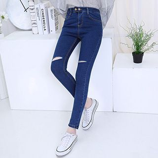 Fashion Street Cutout Jeans