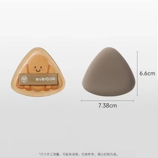 everbab - Chocolate Croissant Cushion Puff - 4 Types XL - 2pcs