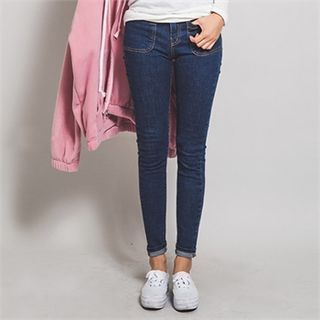 ERANZI Pocket-Front Skinny Jeans