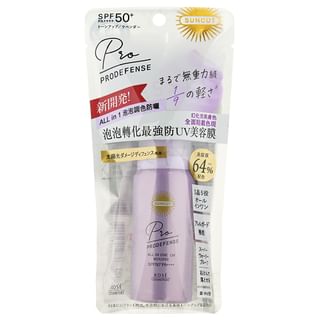 Kose - Suncut Prodefense All In One UV Mousse Tone Up SPF 50+ PA++++ 60g