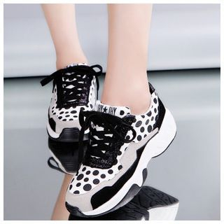 BAYO Dotted Platform Sneakers