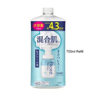 Kao - Biore The Face Foam Facial Cleanser Moist 700Ml Refill
