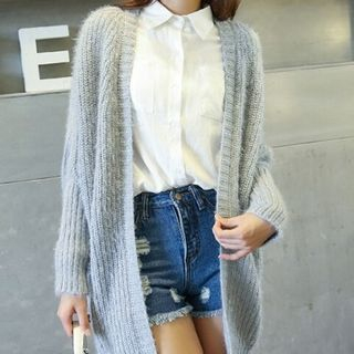Aikoo Open-Front Cardigan