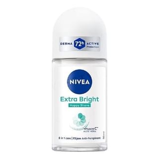Nivea - Extra Bright Happy Shave Vitamin C & Aloe Vera Deodorant Roll On 50Ml
