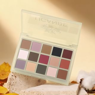 Ucanbe - Dusky Terracotta 15-Color Eyeshadow Palette 10.8G