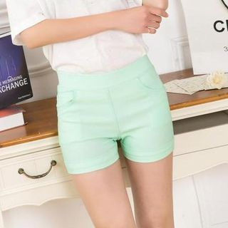 Cotton Dream Elastic Waist Shorts