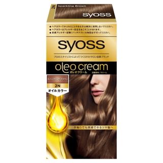 syoss - Oleo Cream Hair Color 2N Sparkling Brown