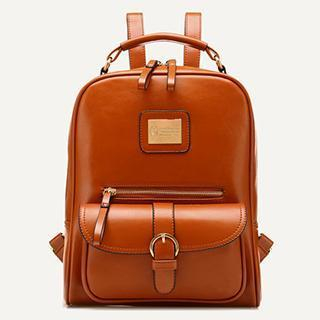 BeiBaoBao Faux Leather Backpack