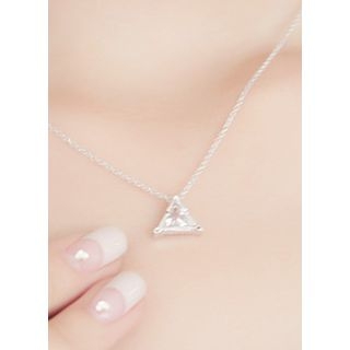 kitsch island Triangle Pendant Necklace