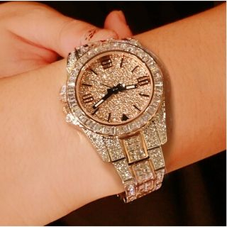 Nanazi Jewelry CZ Bracelet Watch