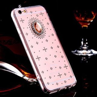 Kindtoy Embellished Transparent Case - iPhone 6s / 6s Plus