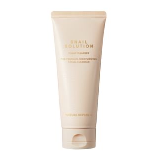 NATURE REPUBLIC - Limpiadora Facial Snail Solution Foam Cleanser