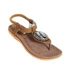 Appliqu  Thong Slingback Sandals