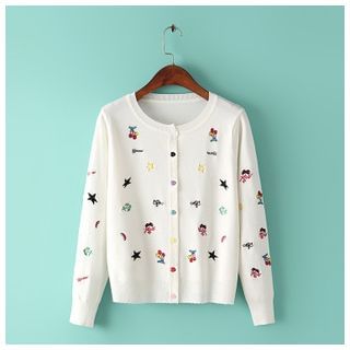 Ainvyi Embroidered Knit Jacket