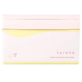 to/one - Dream Flora VC Shot Mask Jumbo 20 pcs