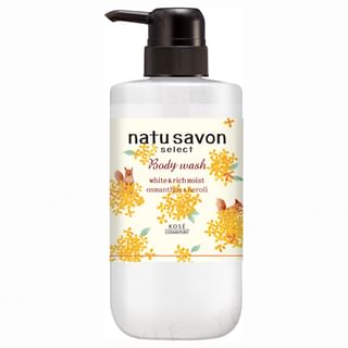 Kose - Natu Savon Select White & Rich Moist Osmanthus & Neroli Body Wash 500ml