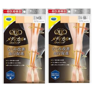 Dr.Scholl Japan - Medi Qtto Nude Beige Stockings L-LL