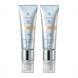 Kose - Maihada Hadajun Multi CC Cream SPF 50+ PA++++ 00 Light Beige - 30ml