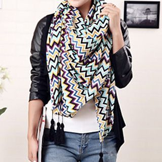 Scarf Factory Patterned Scarf